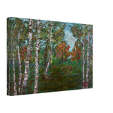 Birch Trees by Kimon Loghi, canvas, view 2