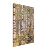 Birches by Nicholas Roerich, canvas
