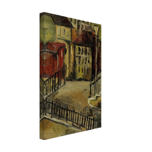 Blick Auf Einen Hinterhof by Alice Bailly, canvas, view 2