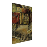 Blick Auf Einen Hinterhof by Alice Bailly, canvas