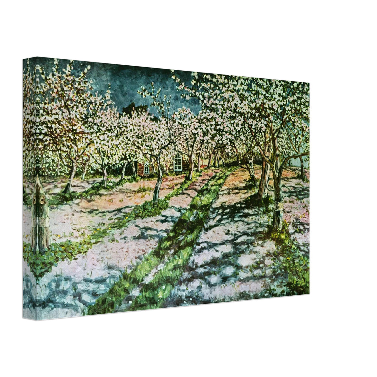 Bloomy Apple Garden by Nikolay Bogdanov-Belsky, canvas, view 2