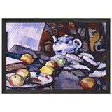 Blue and White Teapot by Samuel Peploe, framed poster, view 2