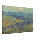 Blue Flowers by Granville Redmond, canvas