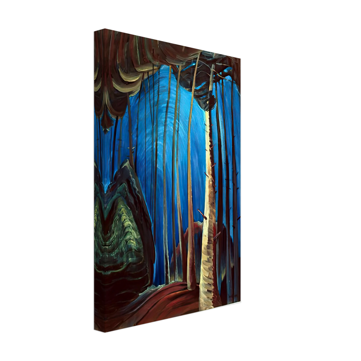 Blue Sky by Emily Carr, canvas, view 2