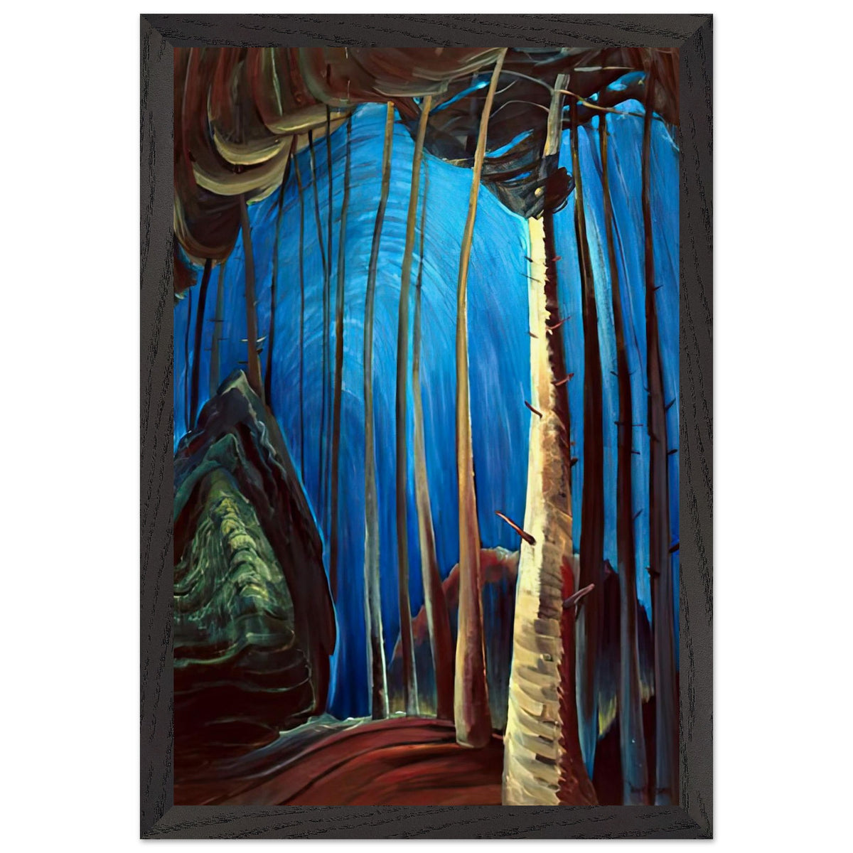 Blue Sky by Emily Carr, framed poster, view 2
