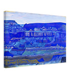 Blue Temples by Nicholas Roerich, canvas