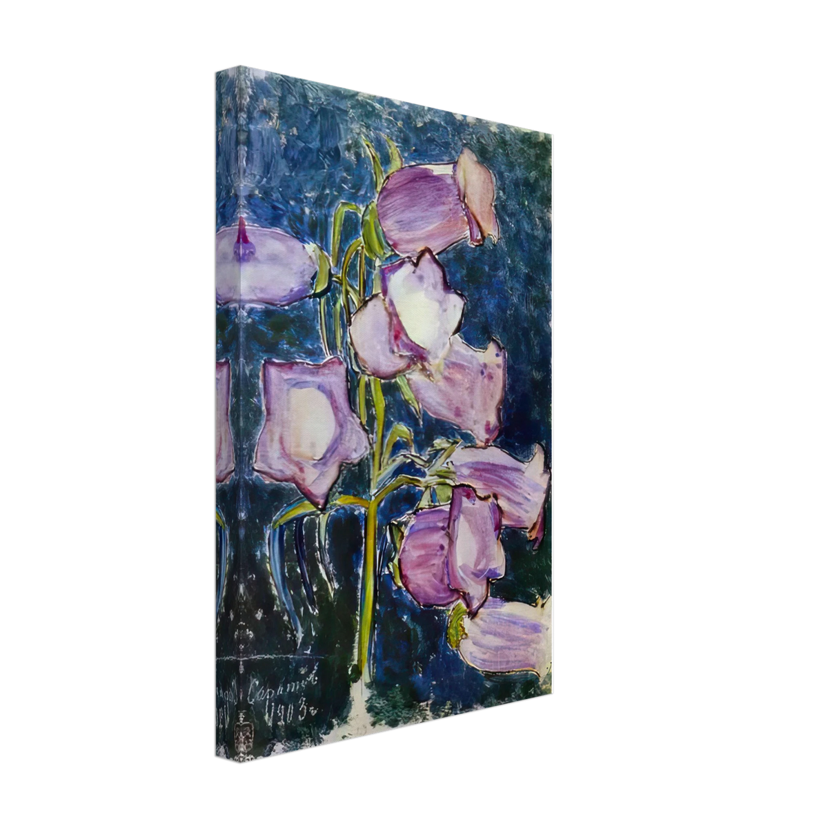 Bluebells by Victor Borisov-Musatov, canvas, view 2