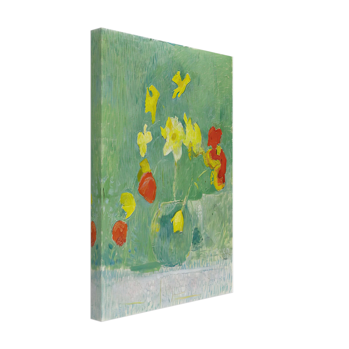 Blumenstilleben by Cuno Amiet, canvas, view 2