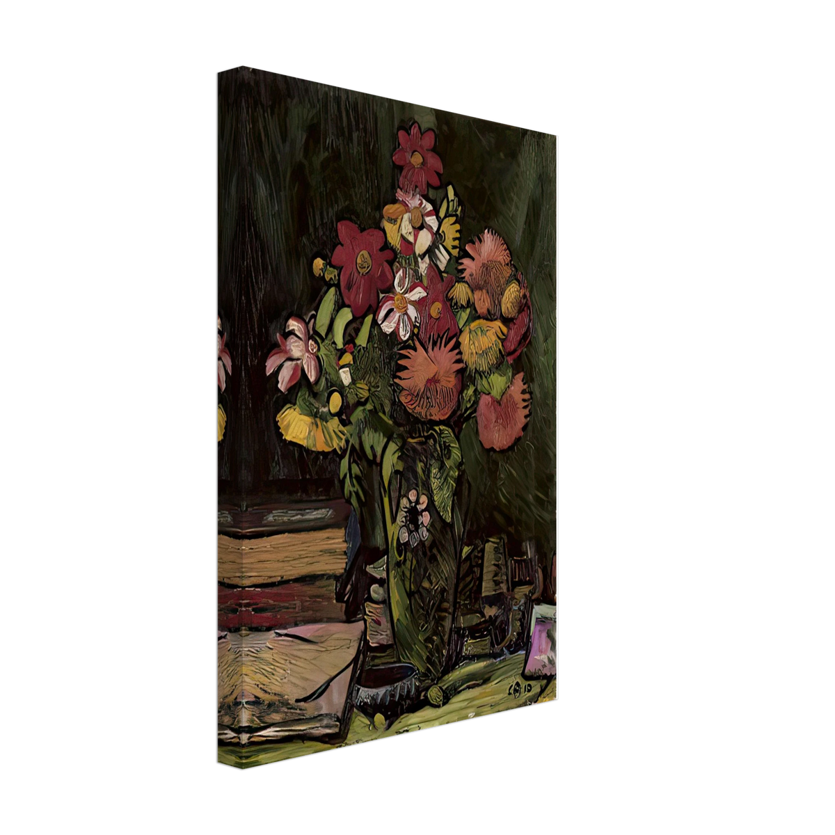 Blumenstillleben by Cuno Amiet, canvas, view 2
