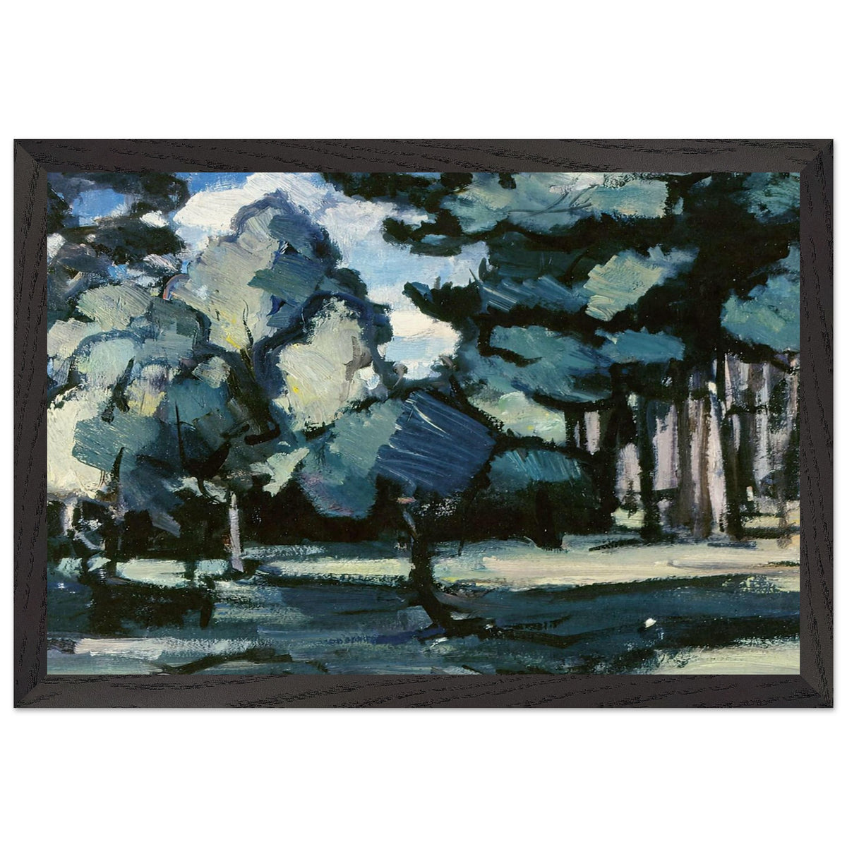 Boat of Garten by Samuel Peploe, framed poster, view 2