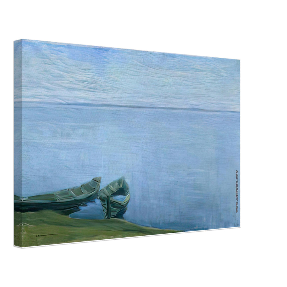 Boats by Vitold Byalynitsky-Birulya, canvas