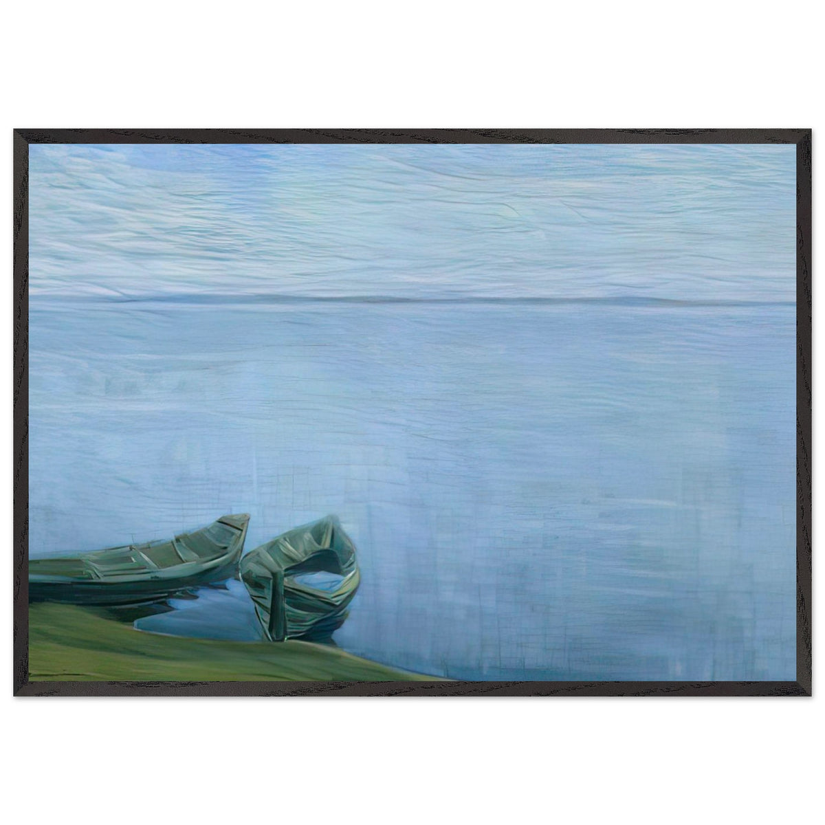 Boats by Vitold Byalynitsky-Birulya, framed poster, view 3