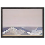 Bogdo-Ul. Hurricane by Nicholas Roerich, framed poster, view 2