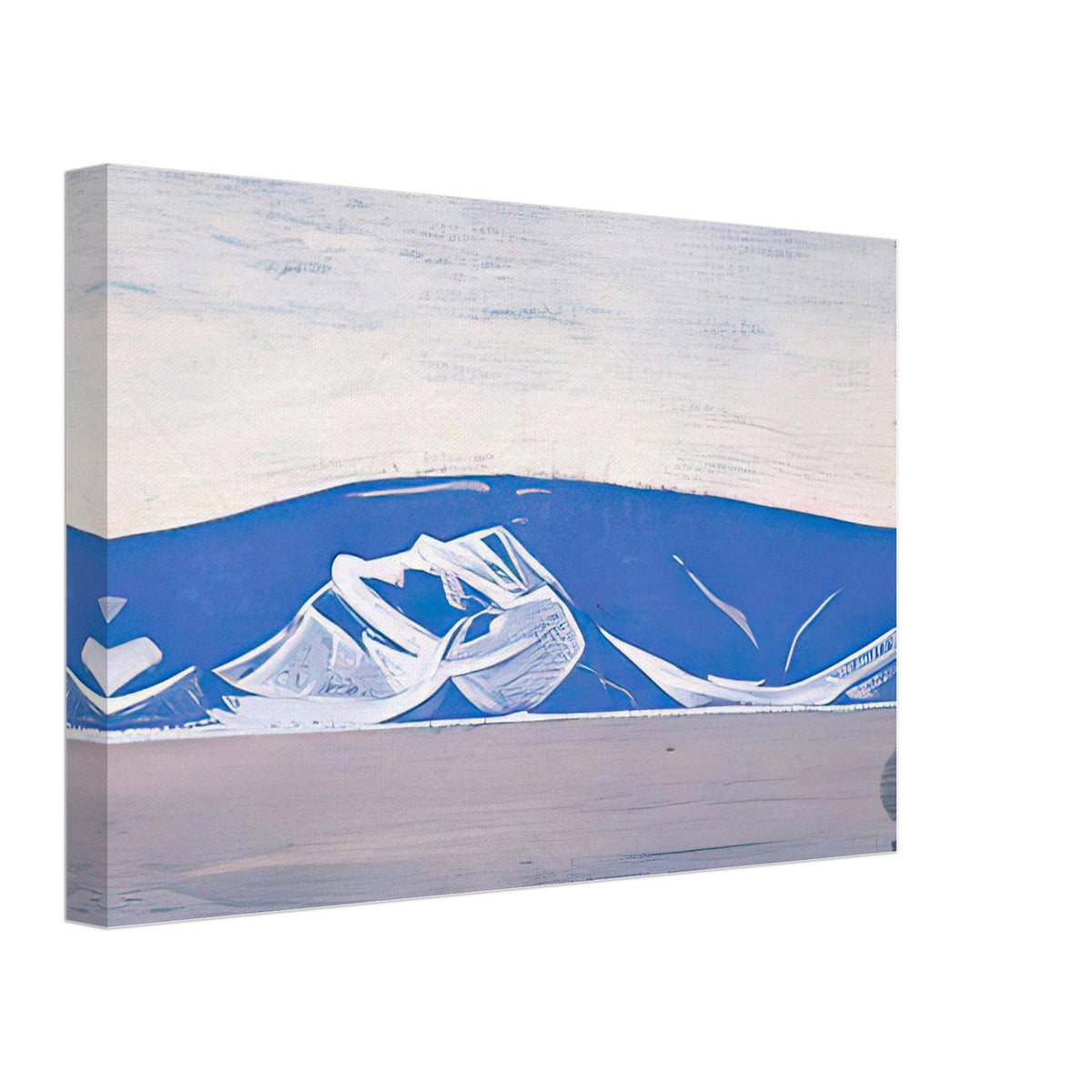 Bogdo-Ul by Nicholas Roerich, canvas, view 2