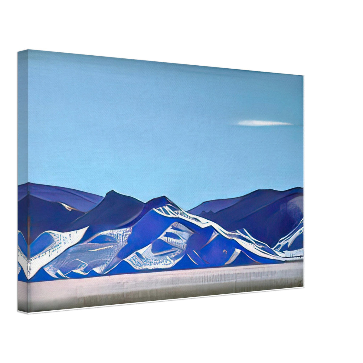 Bogdo-Ul by Nicholas Roerich, canvas
