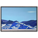 Bogdo-Ul by Nicholas Roerich, framed poster