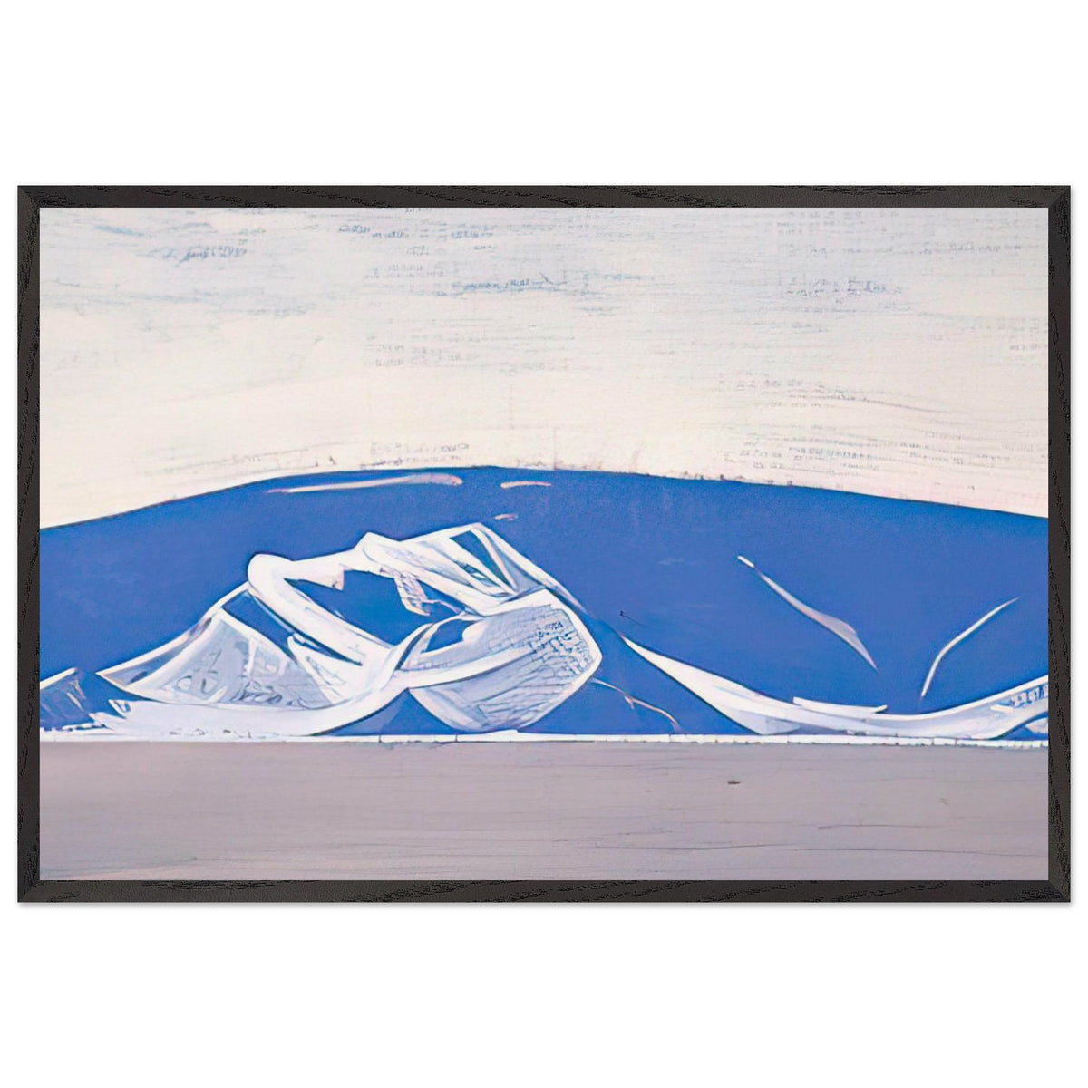 Bogdo-Ul by Nicholas Roerich, framed poster
