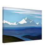 Border of Tibet by Nicholas Roerich, canvas