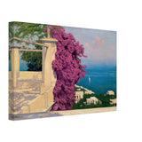 Bougainvillea, Capri by Edward Okuń, canvas, view 2