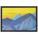 Boundary of Sword (Study) by Nicholas Roerich, framed poster, view 2