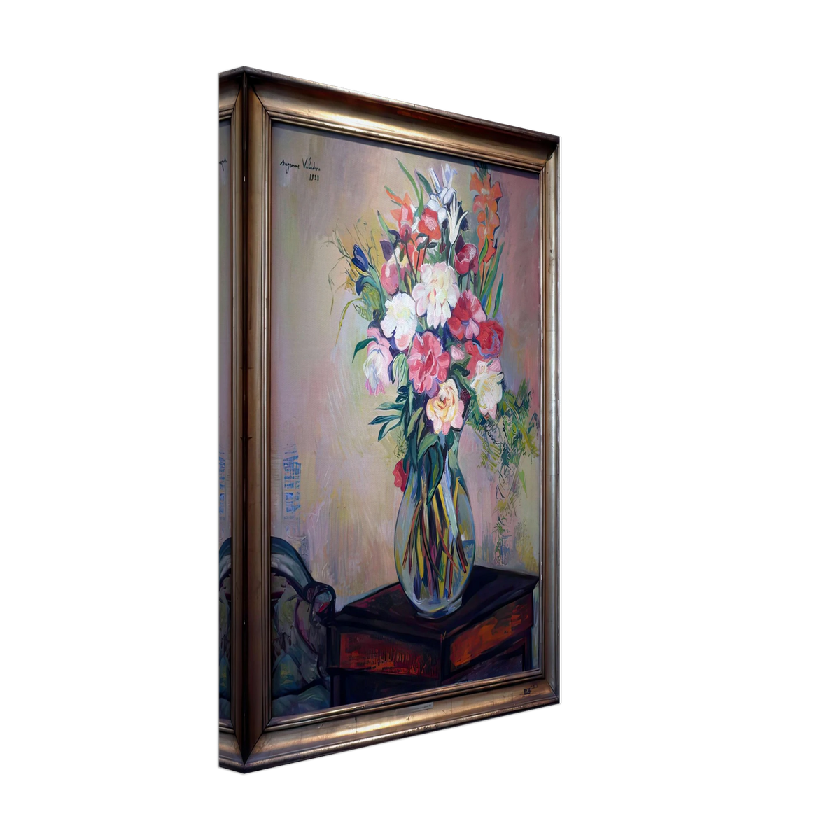 Bouquet of Flowers by Suzanne Valadon, canvas, view 2
