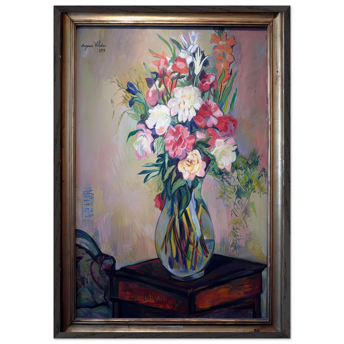 Bouquet of Flowers by Suzanne Valadon, framed poster, view 3