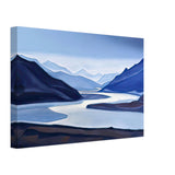 Brahmaputra by Nicholas Roerich, canvas, view 2