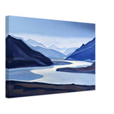 Brahmaputra by Nicholas Roerich, canvas