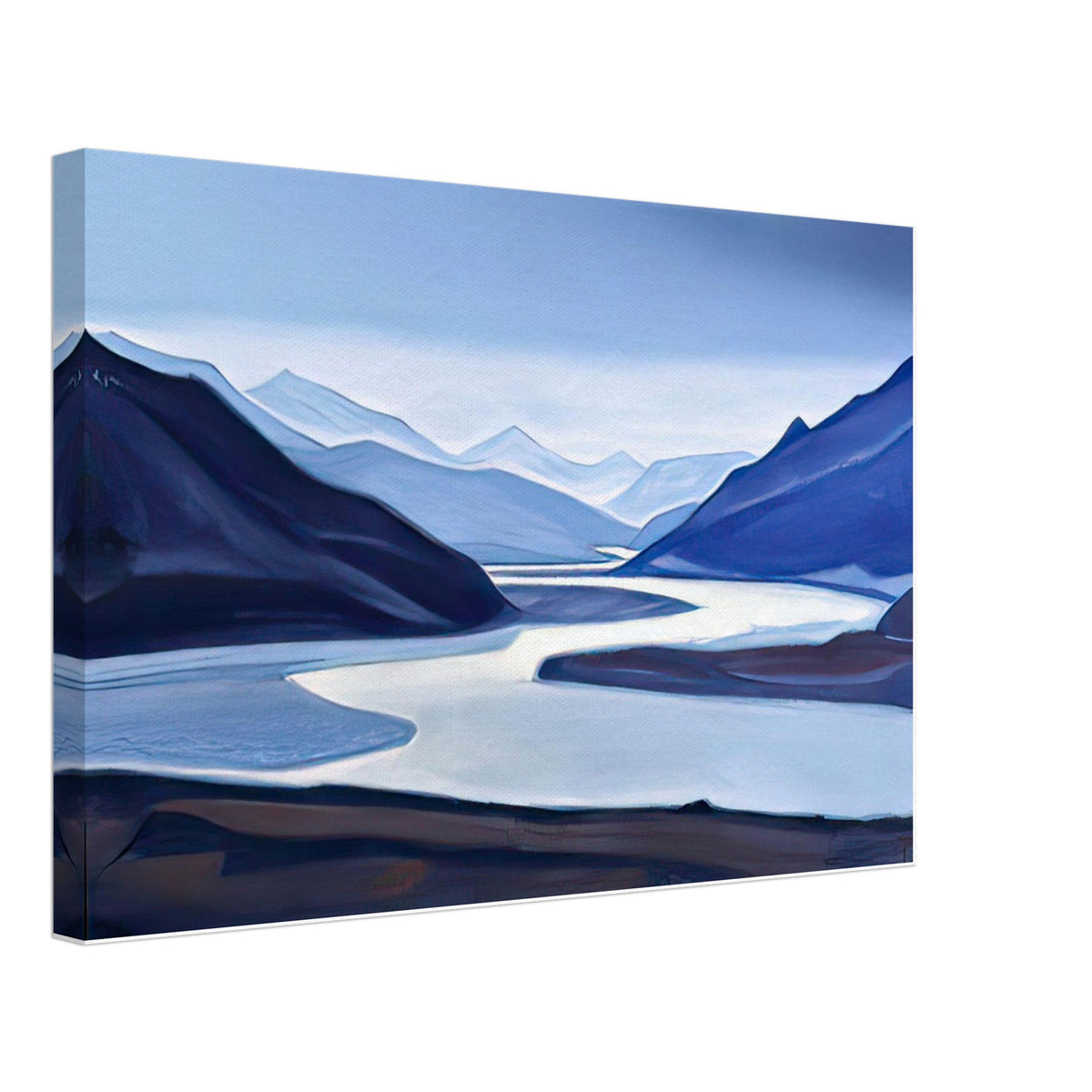 Brahmaputra by Nicholas Roerich, canvas