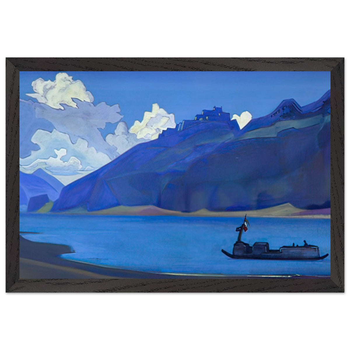 Brahmaputra by Nicholas Roerich, framed poster, view 2