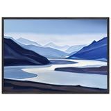 Brahmaputra by Nicholas Roerich, framed poster, view 3