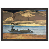 Brahmaputra (Tsangpo) by Nicholas Roerich, framed poster, view 2