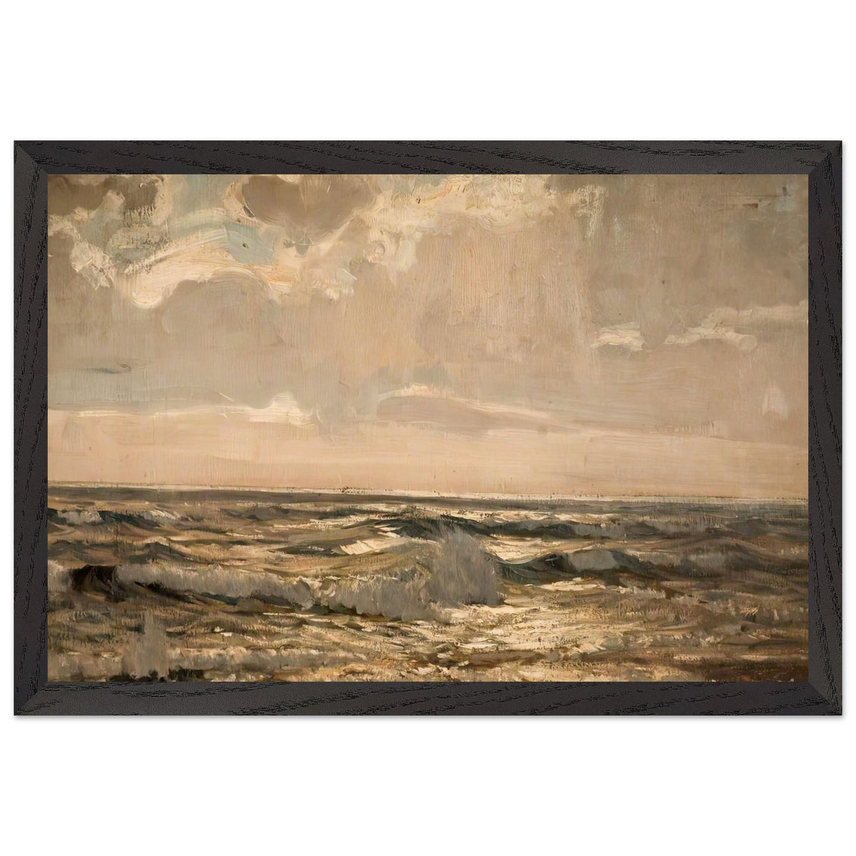 Break in the Storm by Algernon Talmage, framed poster, view 2