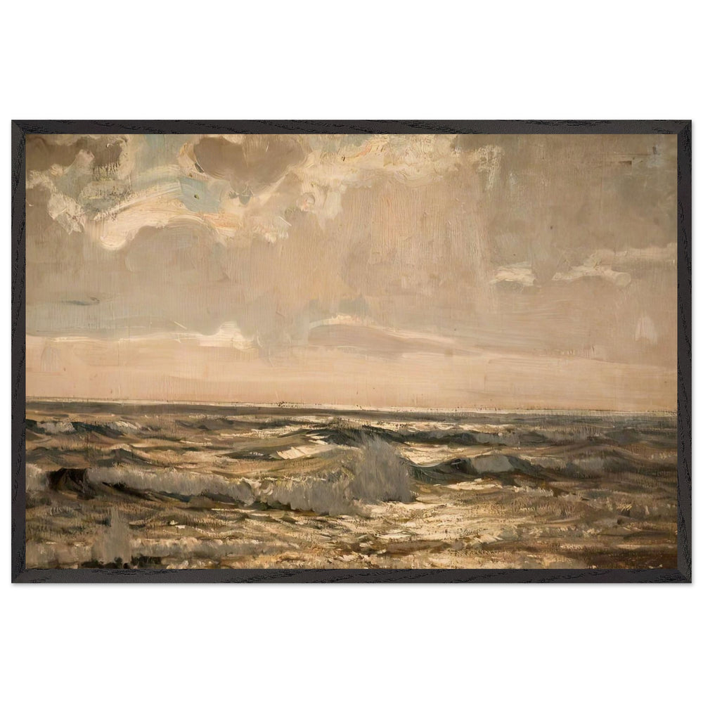 Break in the Storm by Algernon Talmage, framed poster