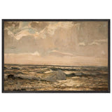 Break in the Storm by Algernon Talmage, framed poster
