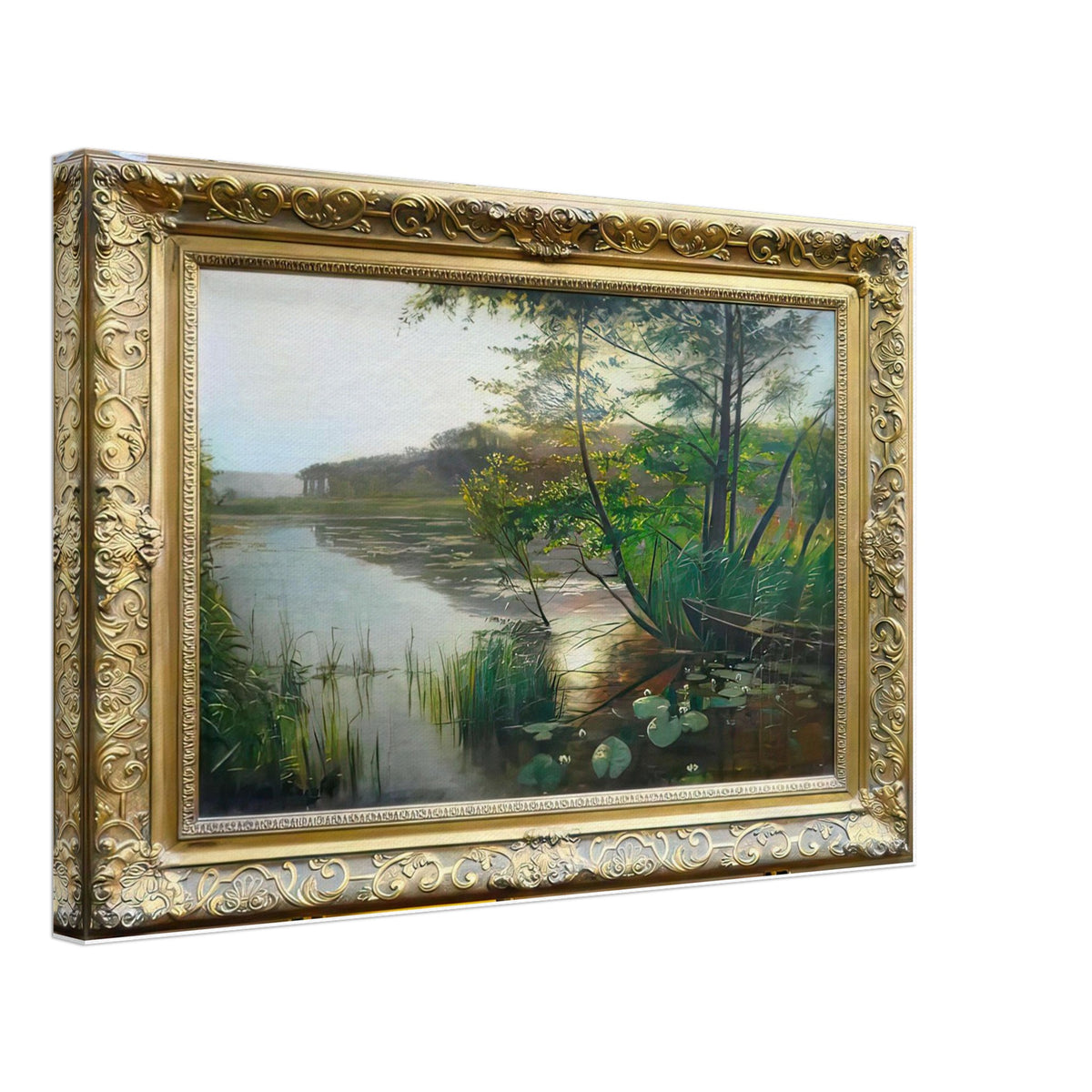 Breathtakingly beautiful! by Louis Aston Knight, canvas