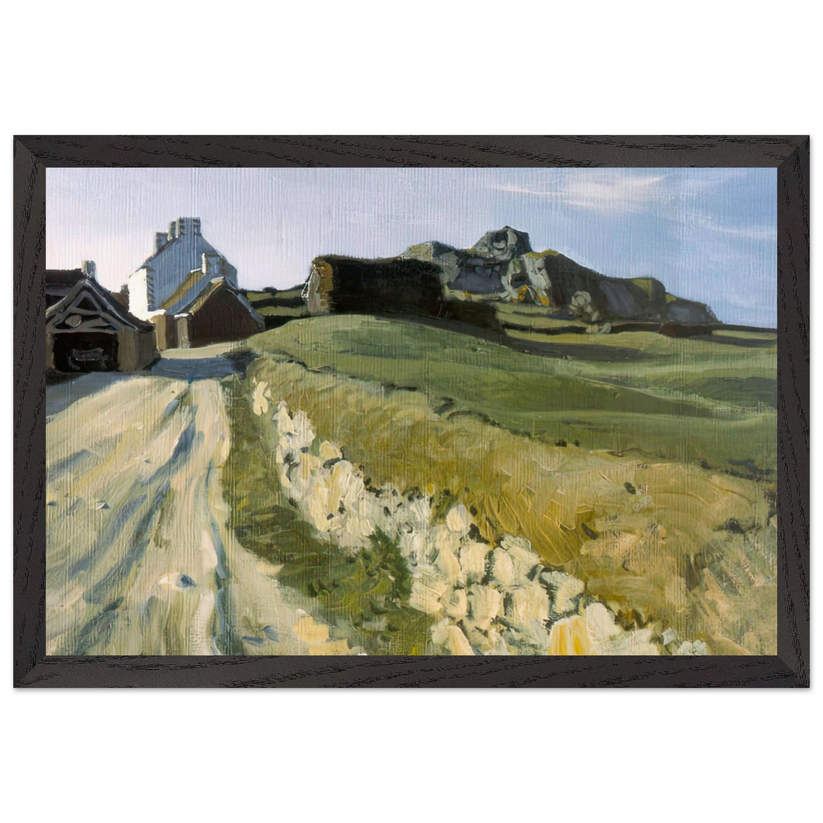 Breton Landscape by Alexandre Benois, framed poster, view 2