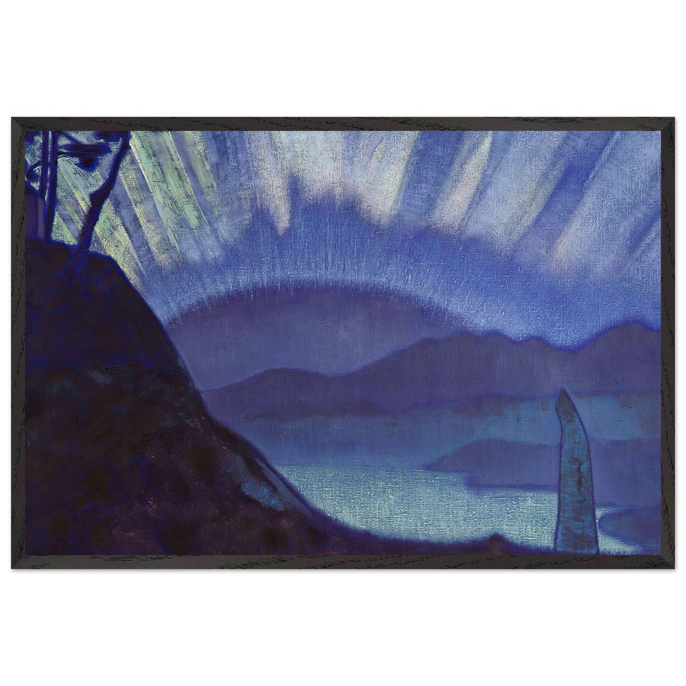 Bridge of Glory by Nicholas Roerich, framed poster