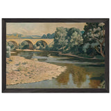 Bridge over the Allier by Roger Fry, framed poster, view 2