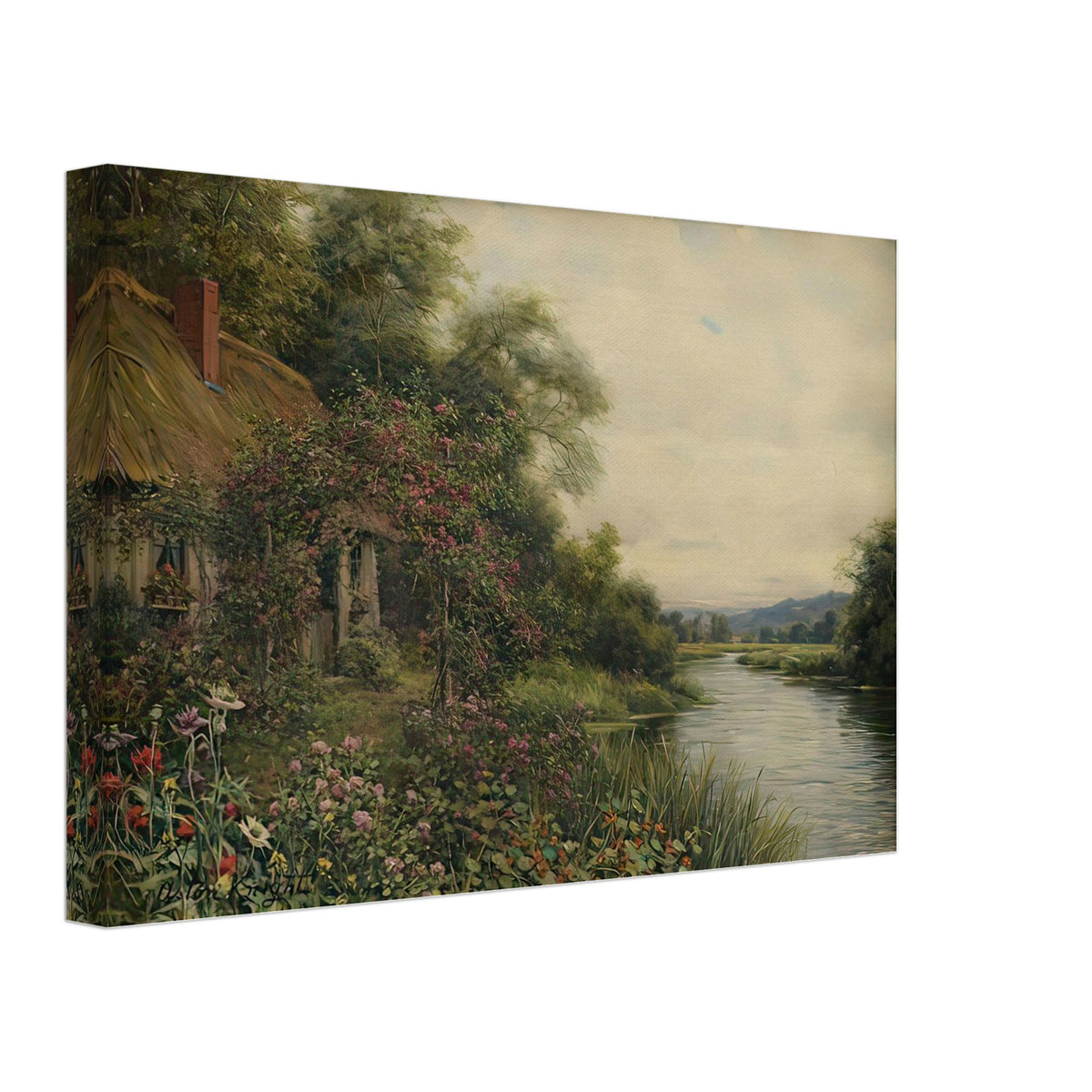 Brionne by Louis Aston Knight, canvas, view 2