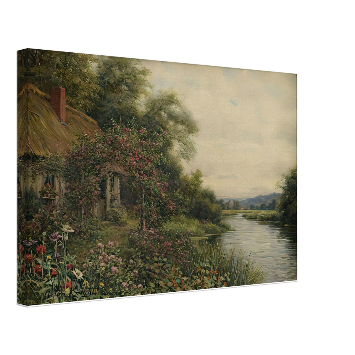 Brionne by Louis Aston Knight, canvas