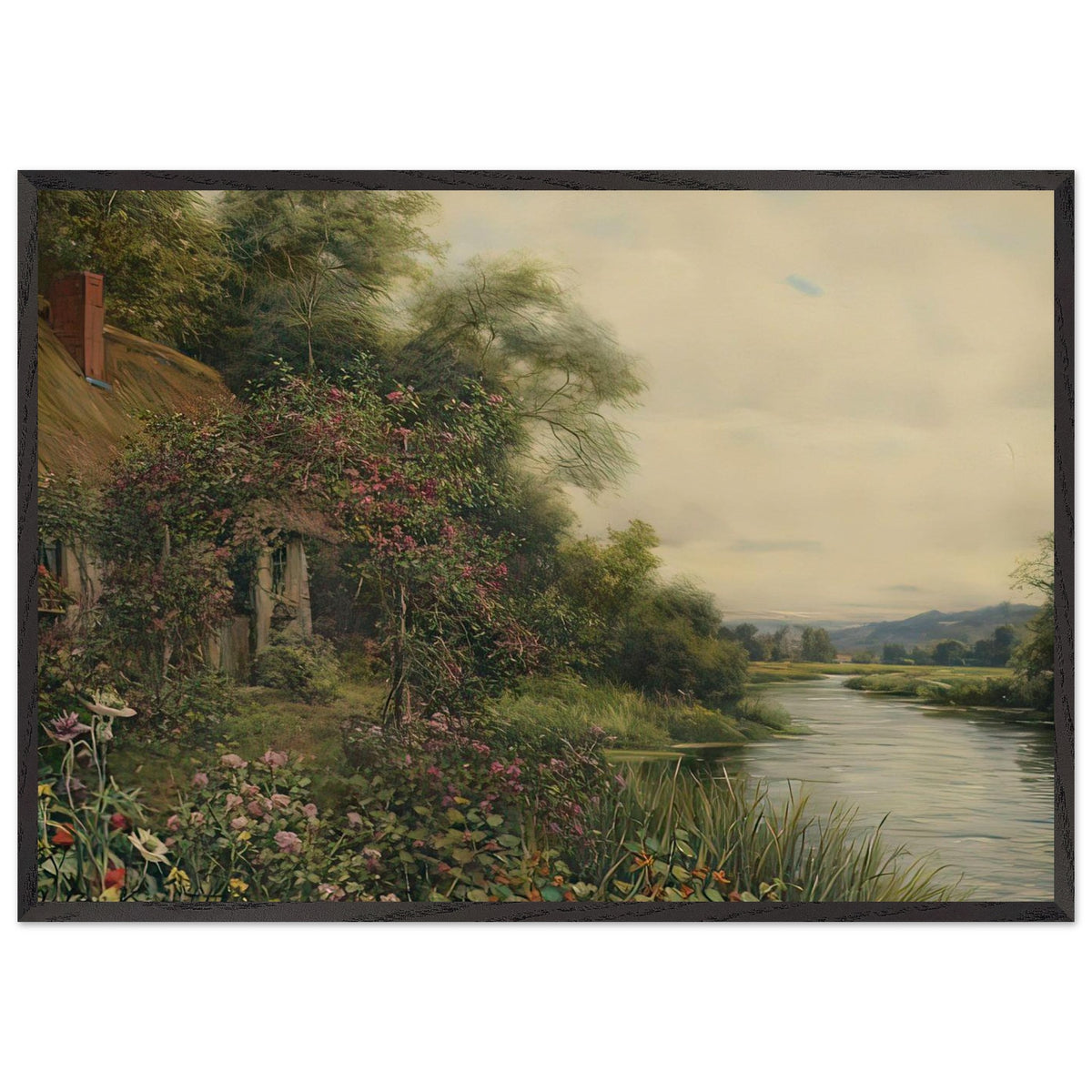 Brionne by Louis Aston Knight, framed poster, view 3