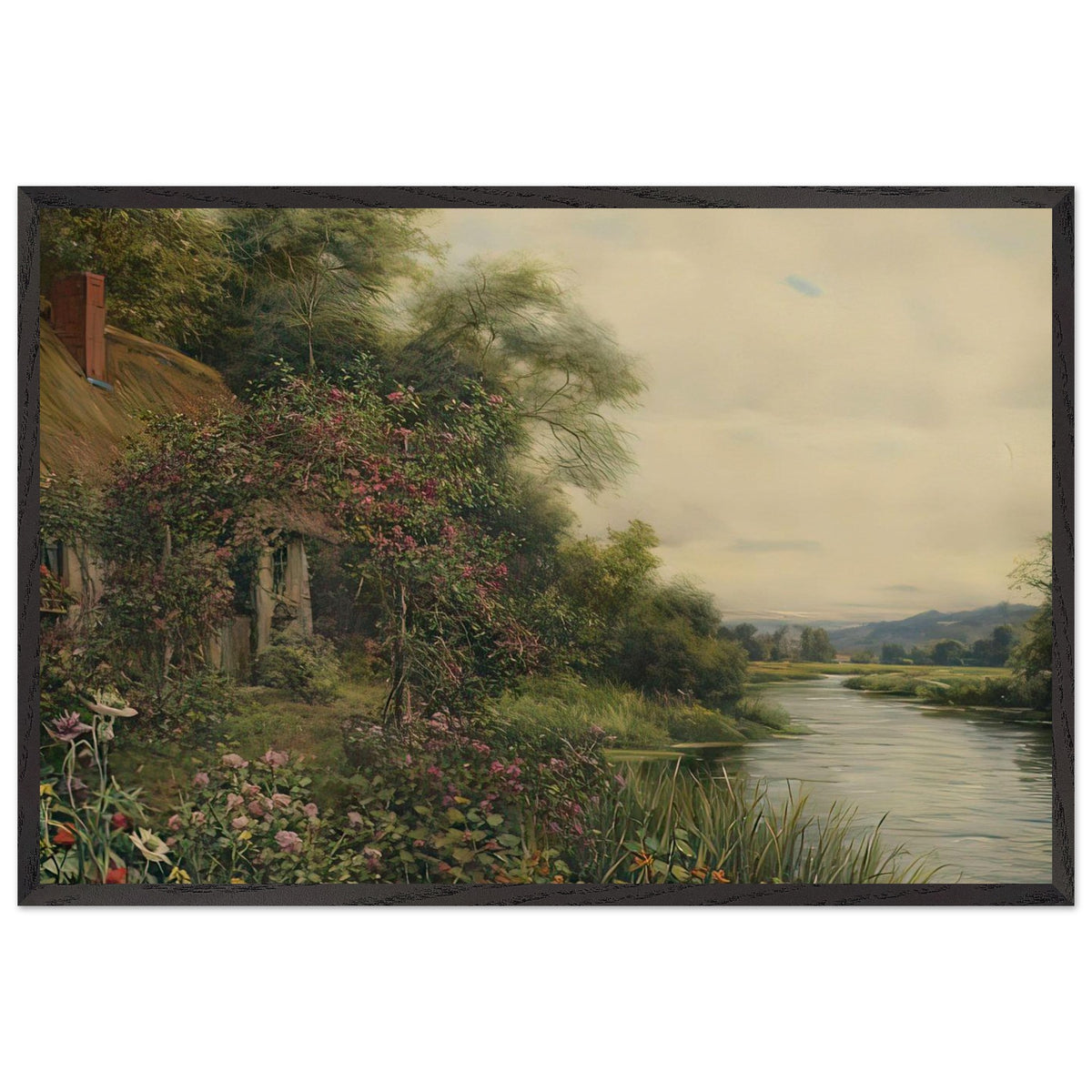 Brionne by Louis Aston Knight, framed poster