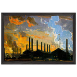 British Industries. Steel by Richard Jack, framed poster, view 2