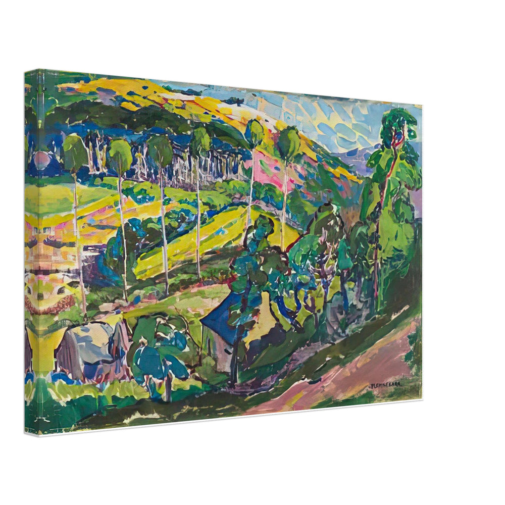 Brittany Landscape by Emily Carr, canvas