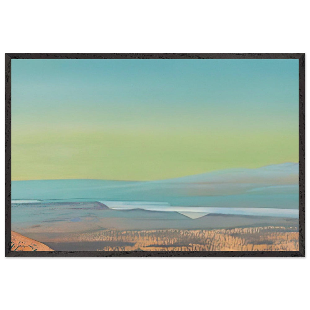 Burein-Gol. Qaidam by Nicholas Roerich, framed poster