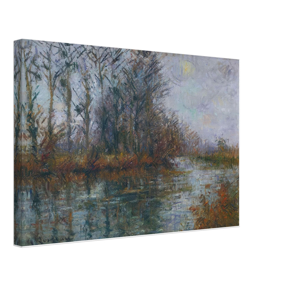By the Eure River by Gustave Loiseau, canvas