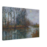 By the Eure River by Gustave Loiseau, canvas