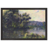 By the Eure River by Gustave Loiseau, framed poster, view 2