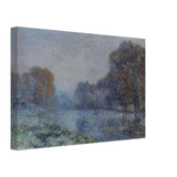By the Eure River Hoarfrost by Gustave Loiseau, canvas, view 2